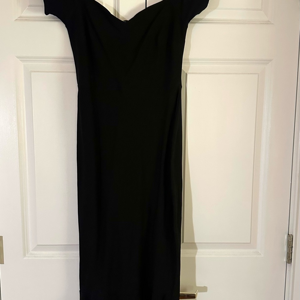 Lulu’s Black Off-Shoulder Dress